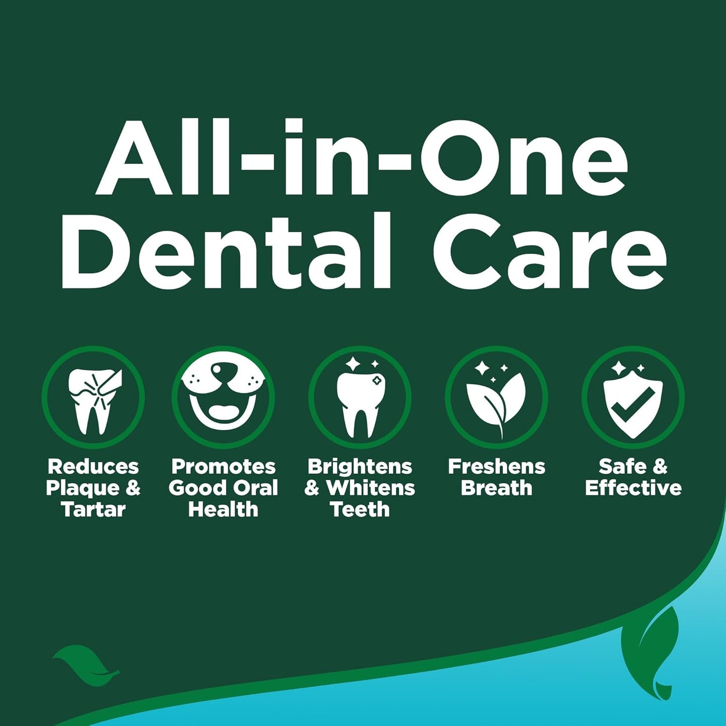 Vet's Best Dog Toothbrush & Enzymatic Toothpaste Kit - Teeth Cleaning - Made with Natural Ingredients - Reduces Plaque, Whitens Teeth, Freshens Breath - Bonus Care Guide & Finger Brush Included