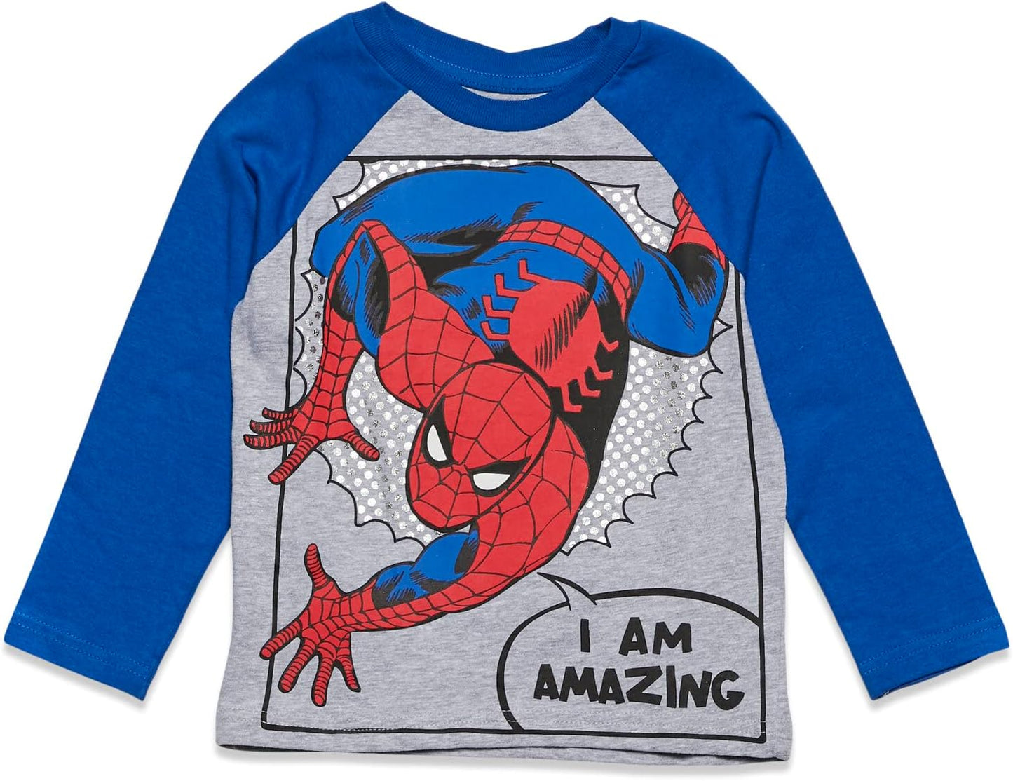 Marvel Avengers 4 Pack Long Sleeve T-Shirts Toddler to Big Kid
