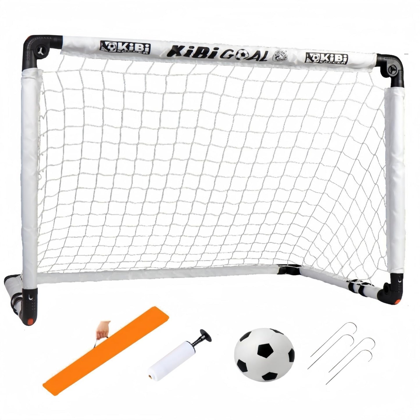 Kids Soccer Goal for Backyard Set, Small Foldable Goals for Toddler, Kids Mini Goals for The Garden/Indoor/Outdoor, 23" x 16"/ 35" x 23"/ 45" x 31" Goal Size, Children Soccer Toy Age 1-11