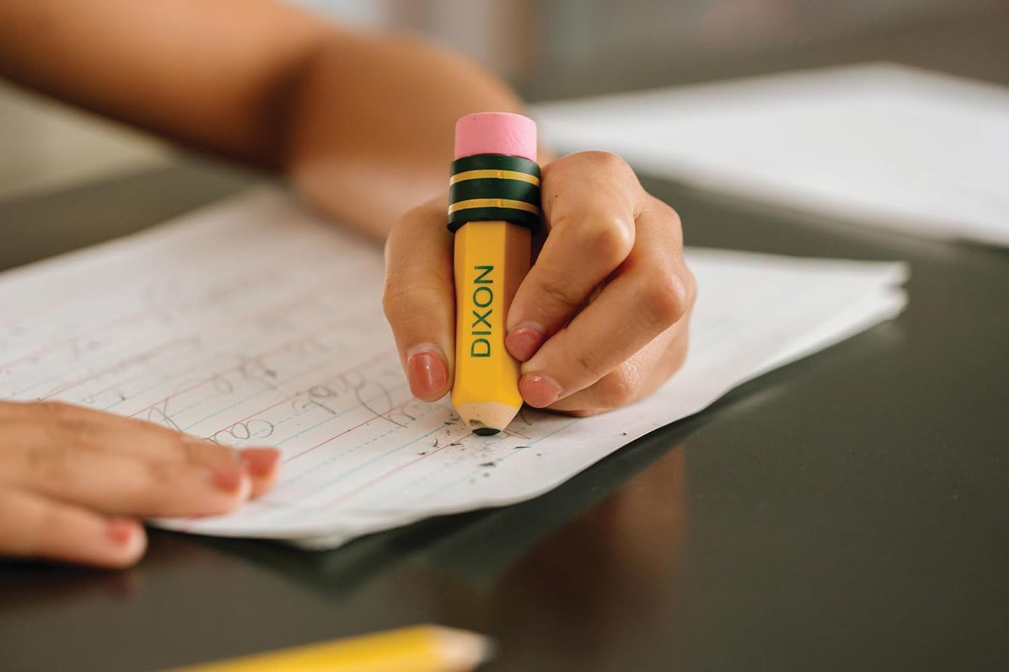 TICONDEROGA Erasers, Pencil Shaped, Yellow, 36-Pack (38936)