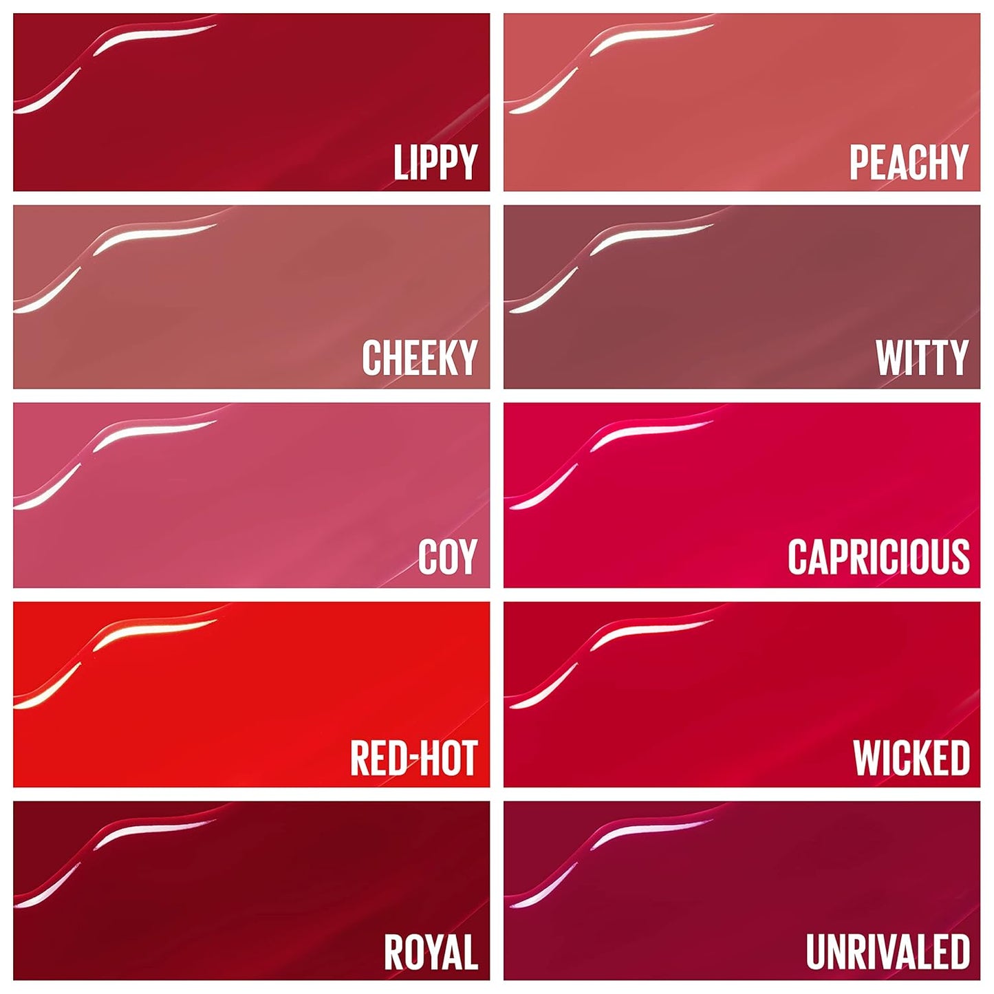 Maybelline Super Stay Vinyl Ink Longwear No-Budge Liquid Lipcolor Makeup, Highly Pigmented Color and Instant Shine, Cheeky, Rose Nude Lipstick, 0.14 fl oz, 1 Count