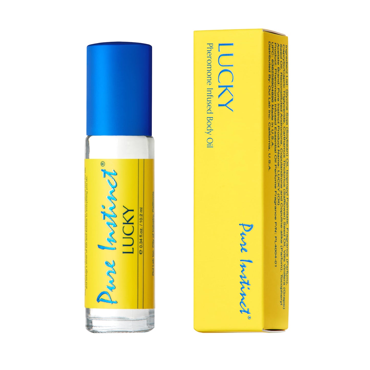 Pure Instinct Roll-On - The Original Pheromone Infused Essential Oil Perfume Cologne - TSA Ready (The Original - Unisex)