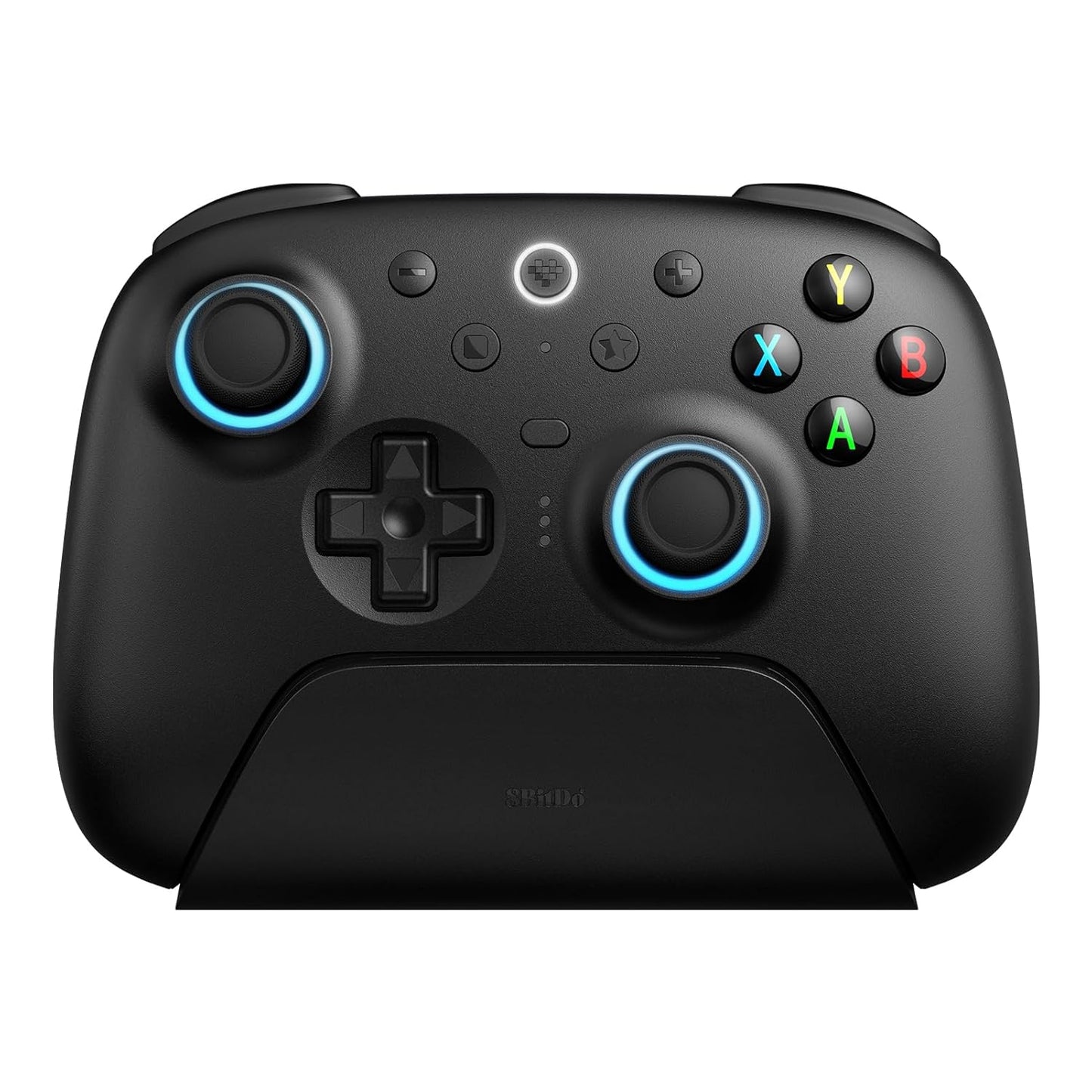 8BitDo Ultimate 2 Wireless Controller for Windows & Android, Gaming Controller with TMR Joysticks, Switchable Hall Effect/Tactile Triggers, RGB Fire Ring, 8Speed Wireless Tech, Black