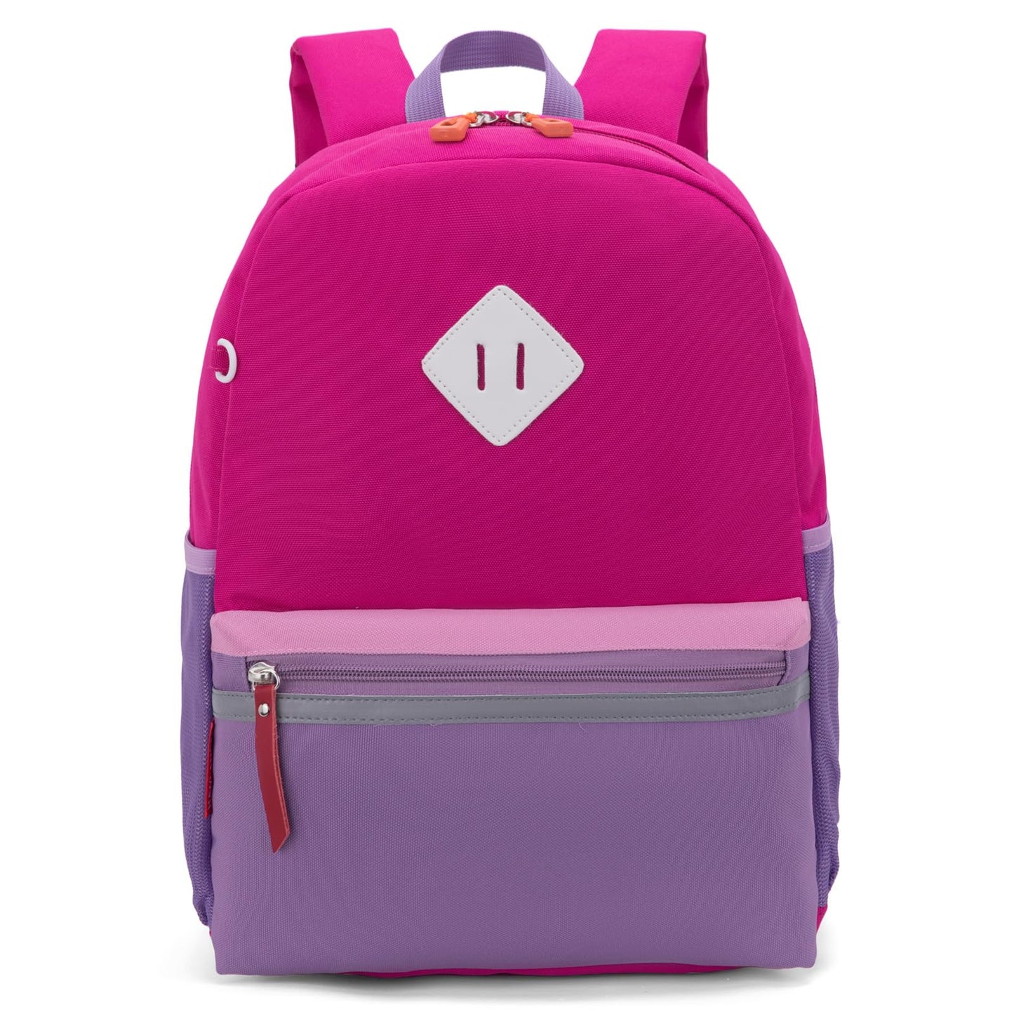 HawLander Little Kids Backpack for Girls Toddler School Bag Fits 3 to 6 years old, 15 inch, Pink