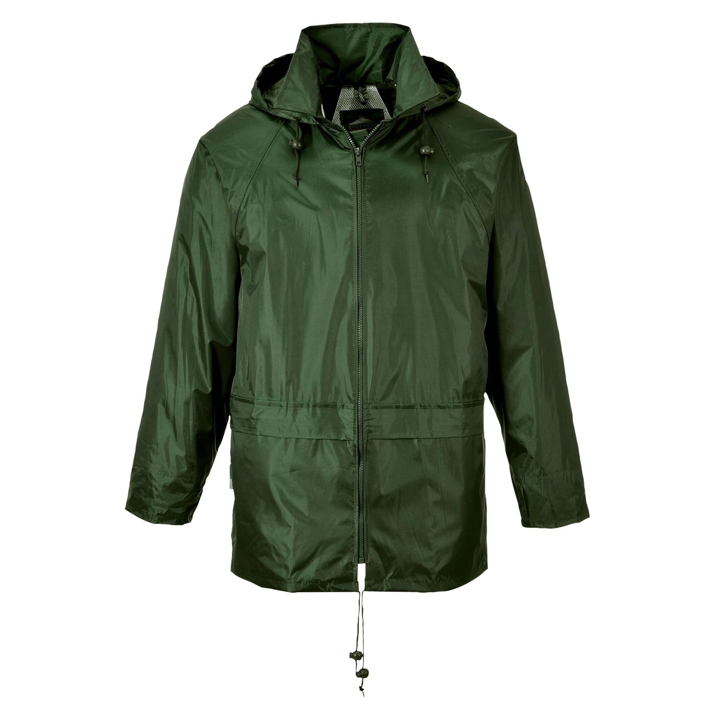 Portwest Classic Rain Jacket Waterproof Work Wear Coat Multi Pockets Outdoor Durable, Navy, X Large