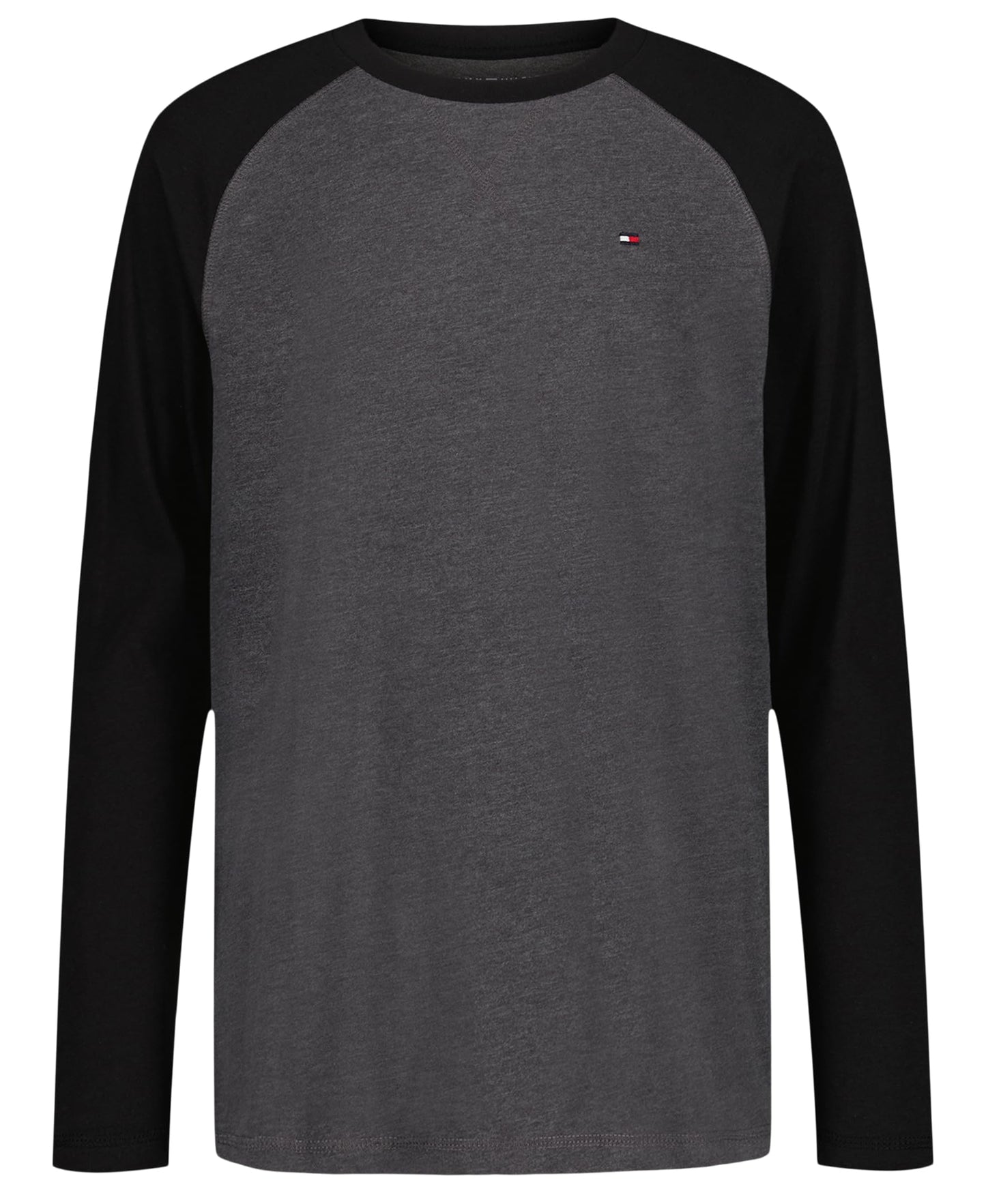 Tommy Hilfiger Boys' Long Sleeve Crew Neck T-Shirt