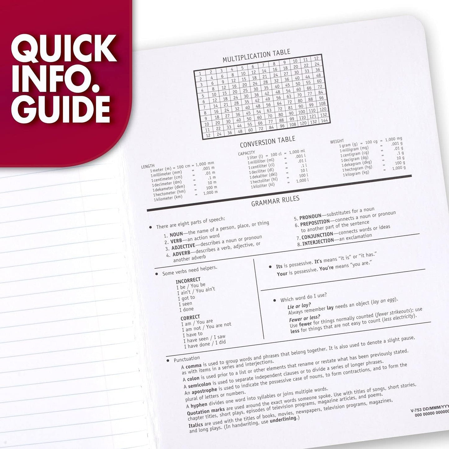 Mead Composition Notebook, Wide Ruled Paper, 7-1/2" x 9-3/4", 100 Sheets, Assorted Colors, 12 Pack (73389)
