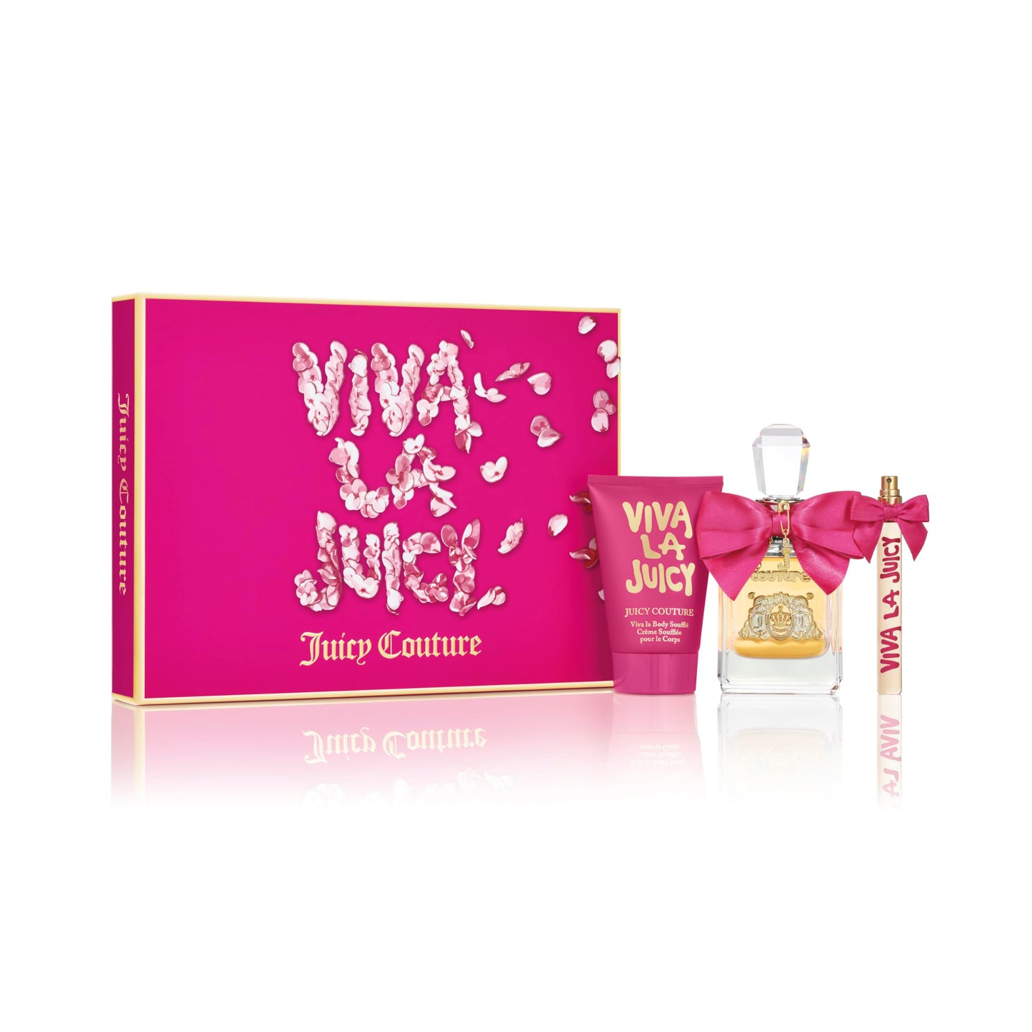 Juicy Couture Viva La Juicy Eau De Parfum, Women's Perfume with Notes of Mandarin, Gardenia & Caramel, Floral & Sweet, EDP Spray, 3.4 fl oz