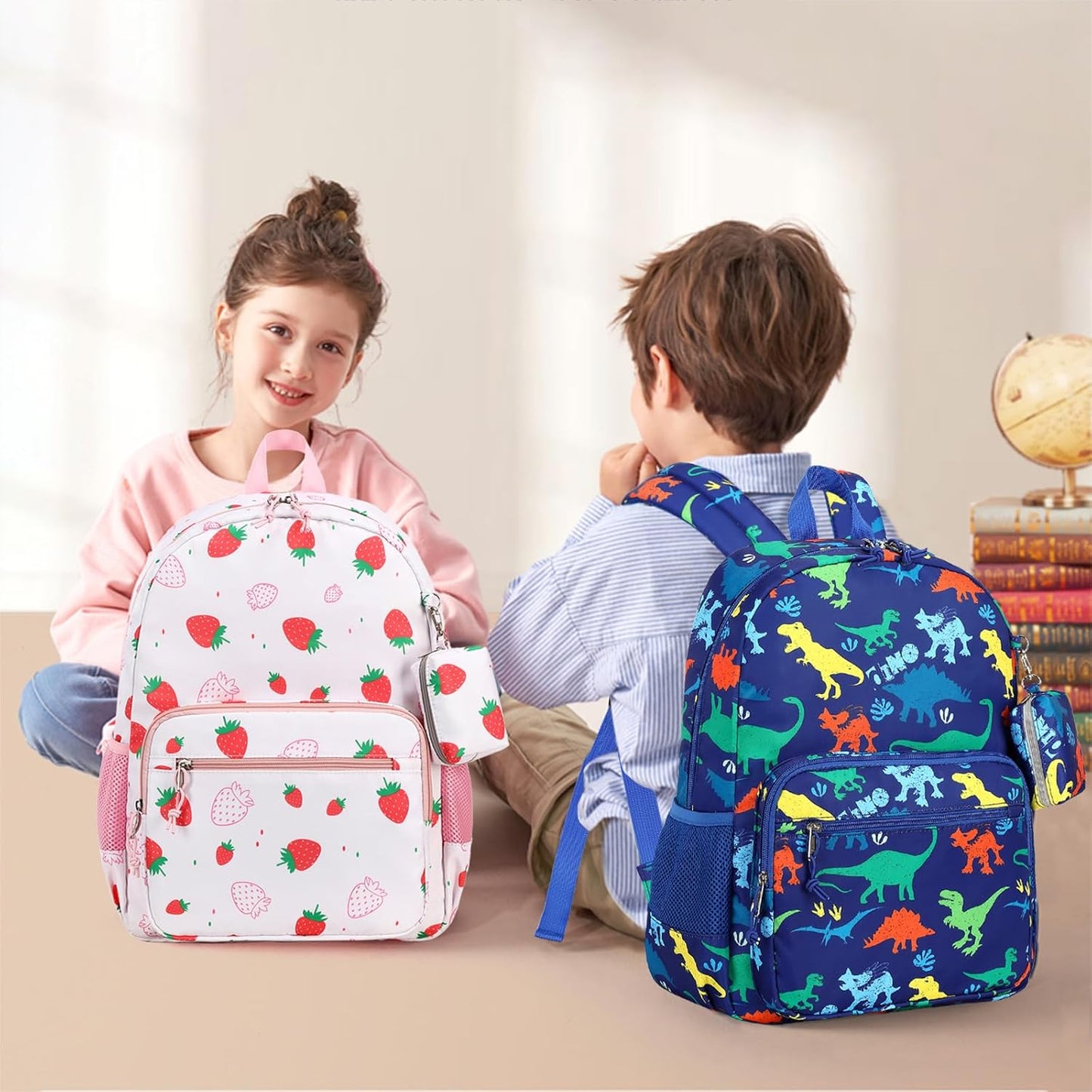 mygreen Kids Backpack, Kawaii Girls Backpack for School