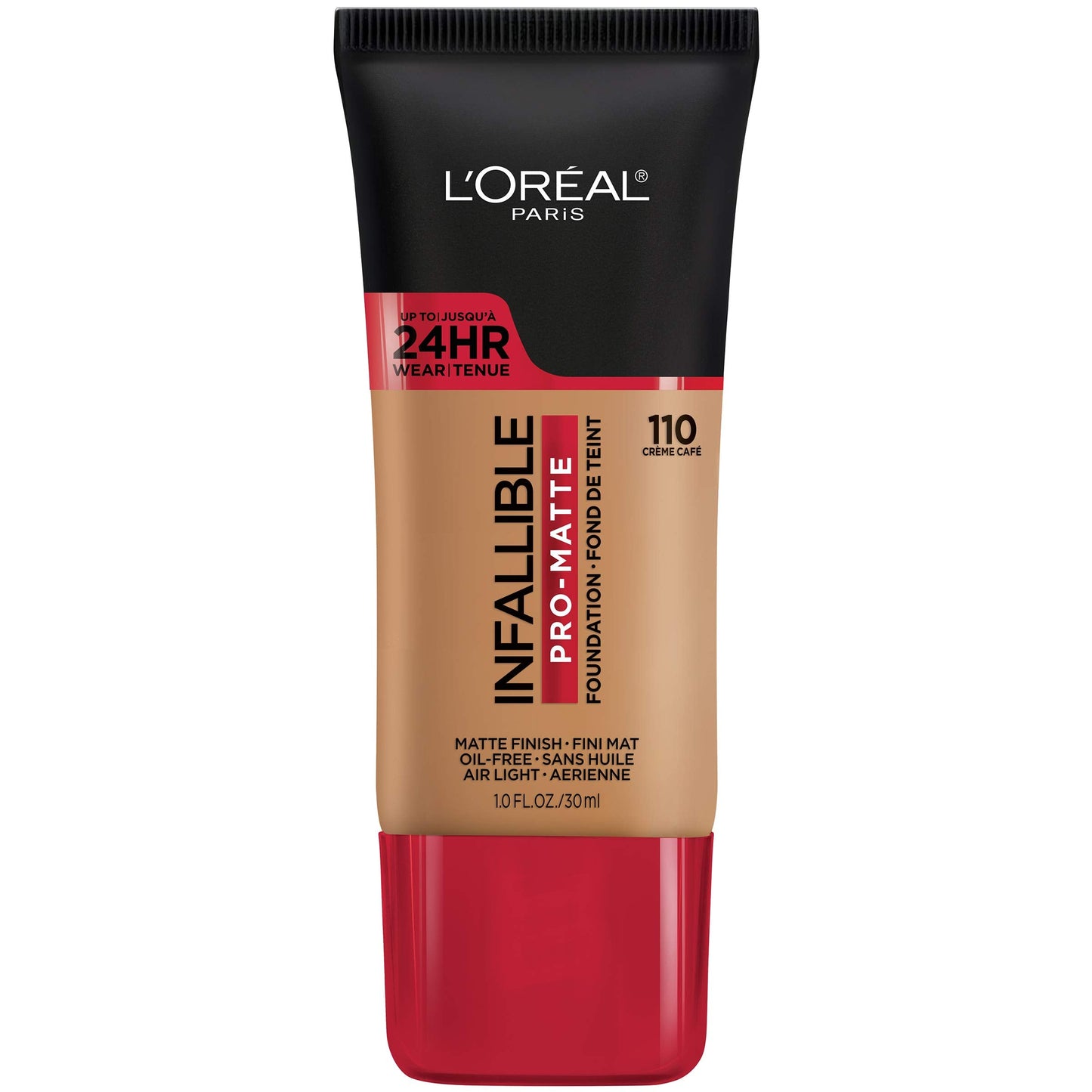 L'Oreal Paris Makeup Infallible Pro-Matte Liquid Longwear Foundation, 105 Natural Beige, 1 fl; oz.