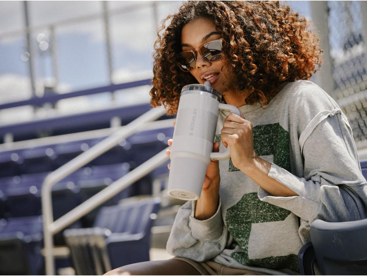 STANLEY Quencher ProTour Flip Straw Tumbler with Leakproof Lid | Built-In Straw & Handle | Cupholder Compatible for Travel | Insulated Stainless Steel Cup | BPA-Free