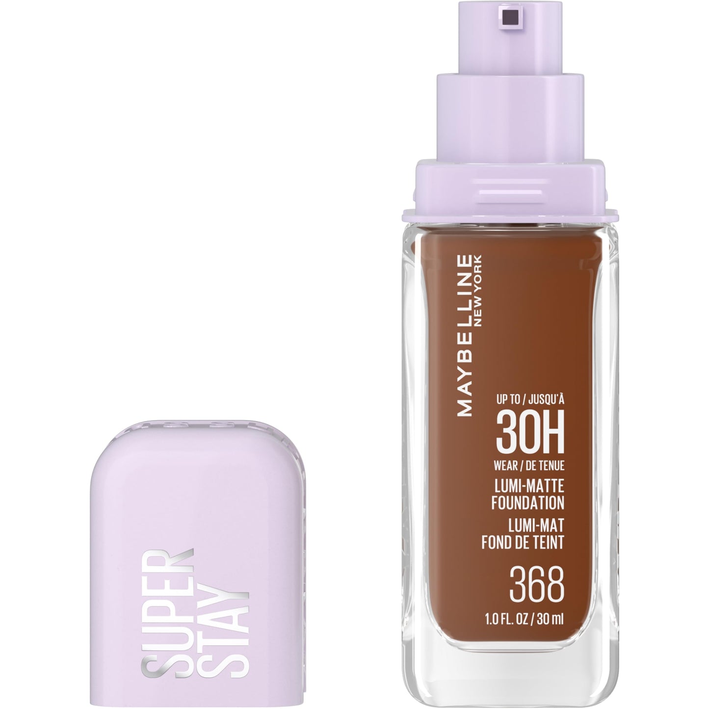 Maybelline Super Stay Lumi-Matte Foundation, Lightweight and Buildable Full Coverage Foundation Makeup For Up To 30HR Wear, 120, 1 Count