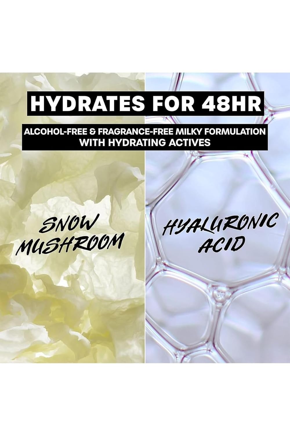 Thayers Milky Hydrating Face Toner with Snow Mushroom, Hyaluronic Acid and Elderflower, Dermatologist Recommended Gentle Alcohol Free Facial Skincare for Dry and Sensitive Skin, Paraben Free, 3 FL oz