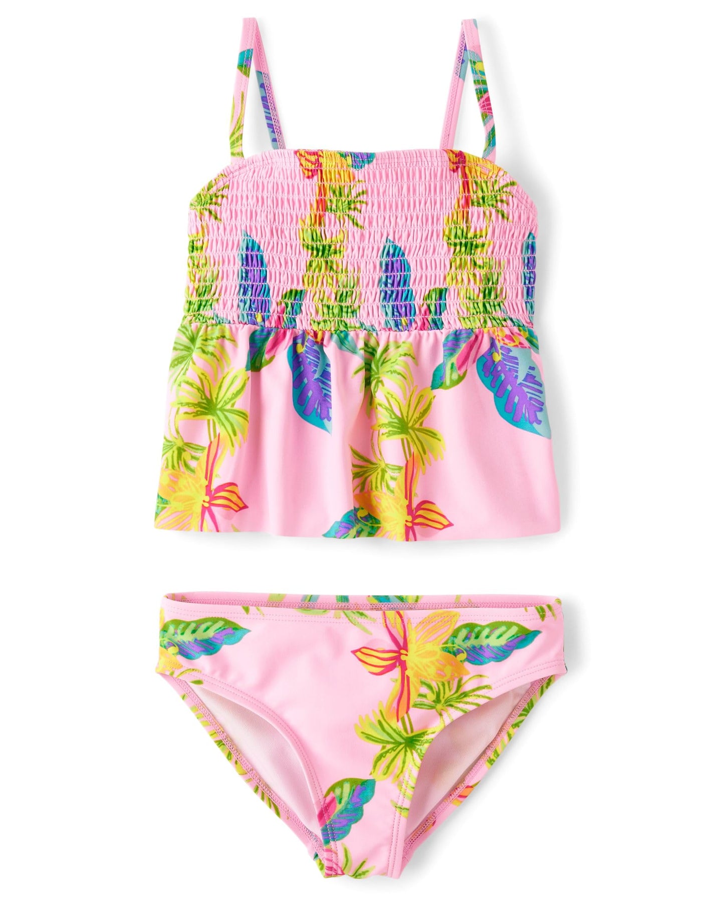 The Children's Place Girls' 2-Piece Tankini Swimsuit