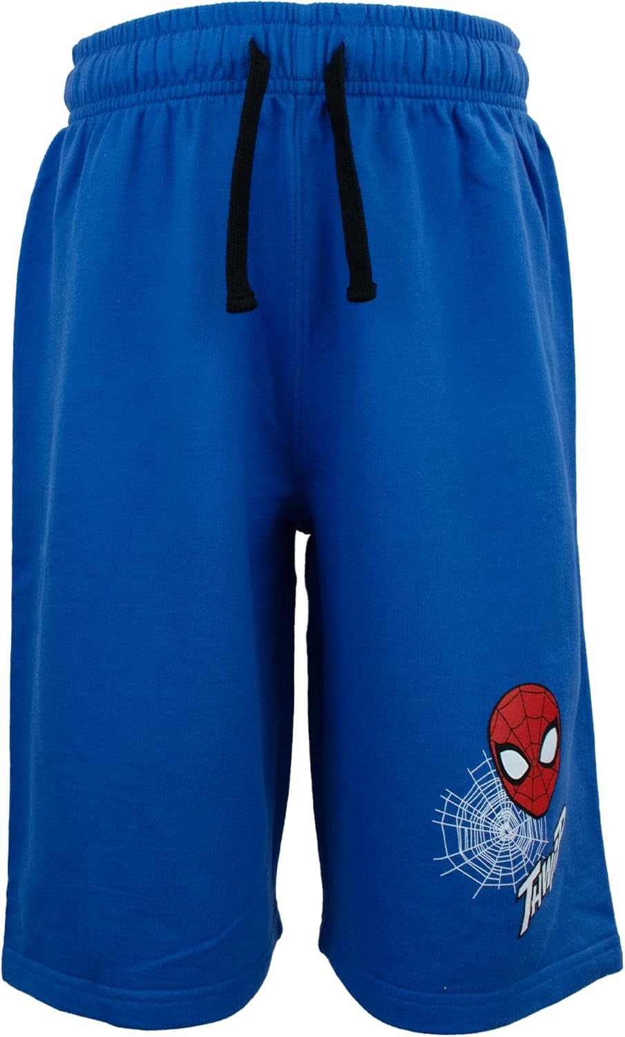 Marvel Avengers Superheroes Miles Morales Black Panther Boys Short Sleeve Hoodie T-Shirt & Shorts Athleisure Short Set