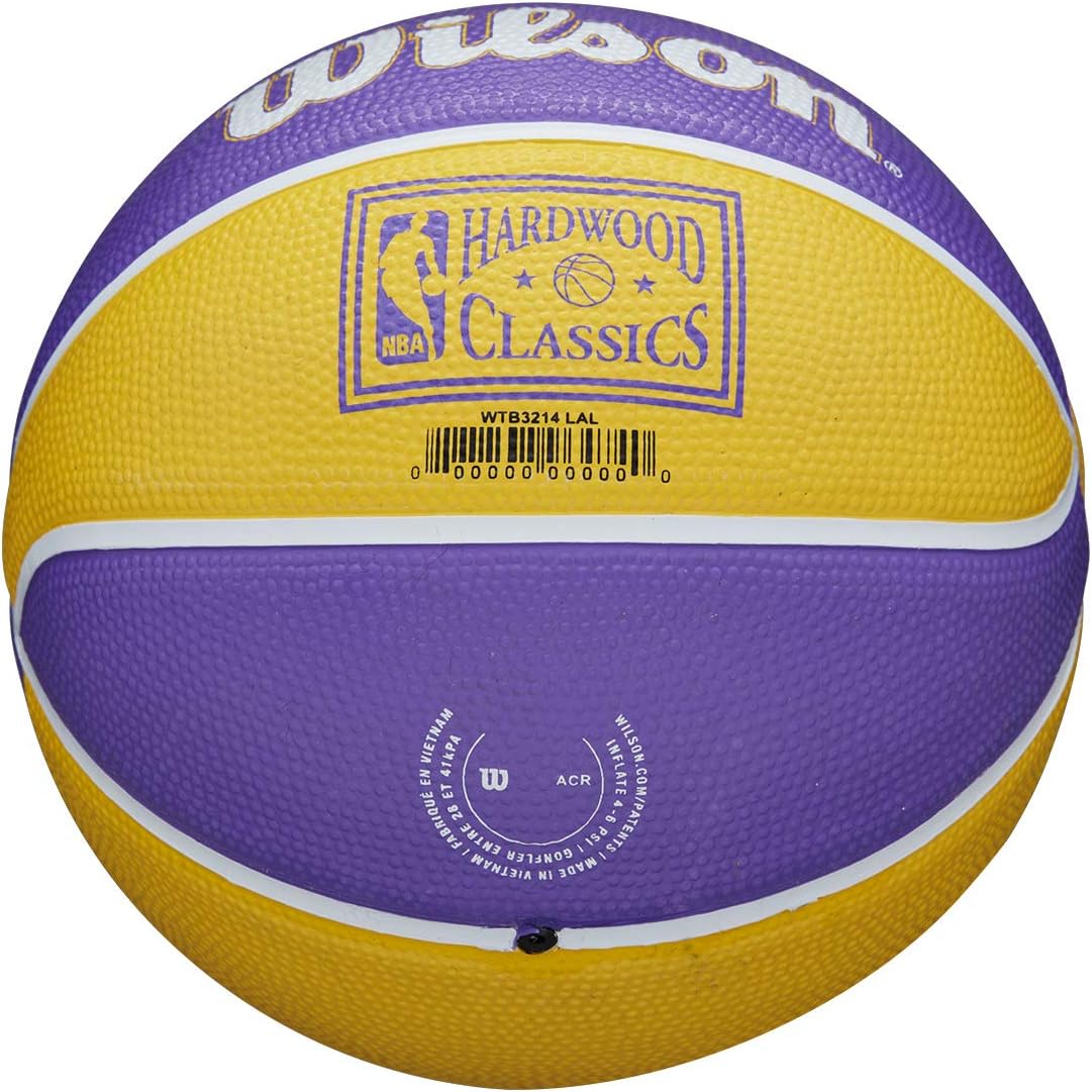 WILSON NBA Team Retro Mini Basketballs - Mini Size - 3"