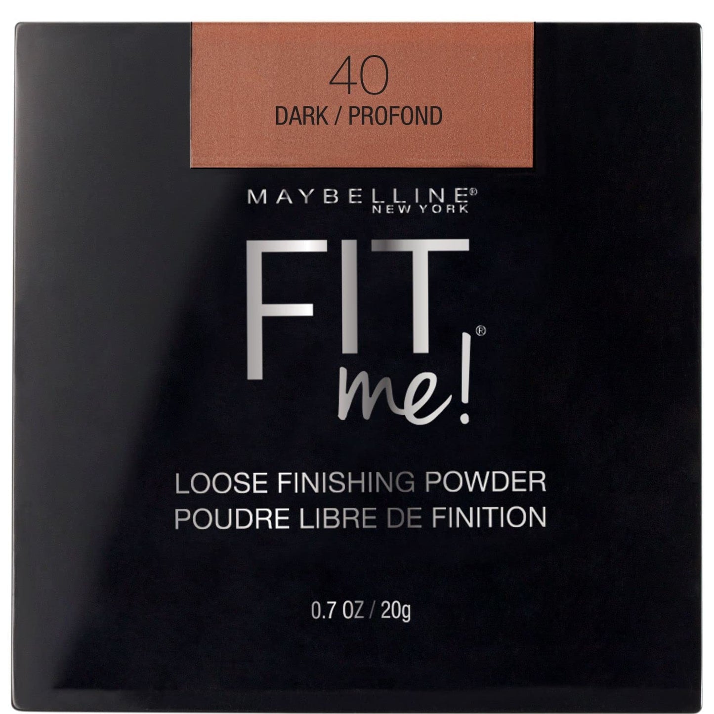 Maybelline Fit Me Loose Setting Powder, Face Powder and Finishing Makeup, Fair Light, 1 Count