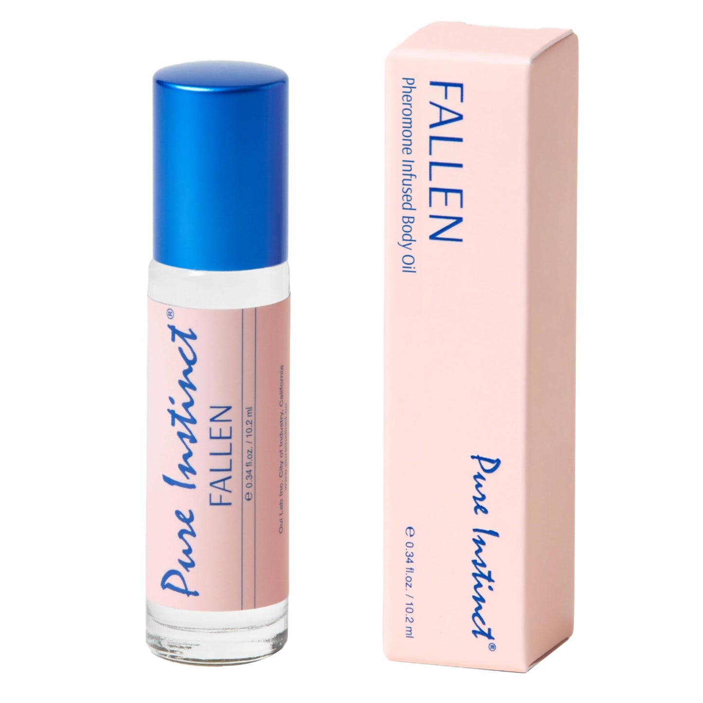 Pure Instinct Roll-On - The Original Pheromone Infused Essential Oil Perfume Cologne - TSA Ready (The Original - Unisex)