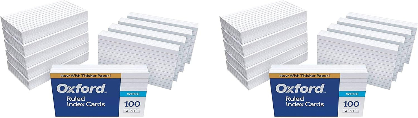 Oxford OXF31 - Ruled Index Cards