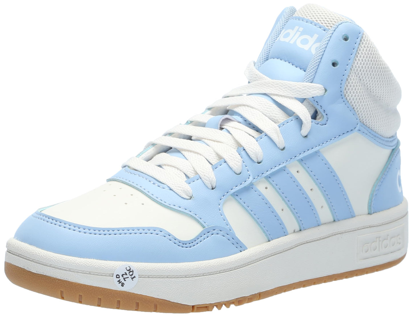 adidas Womens Hoops 3.0 High Sneakers Shoes Casual - White