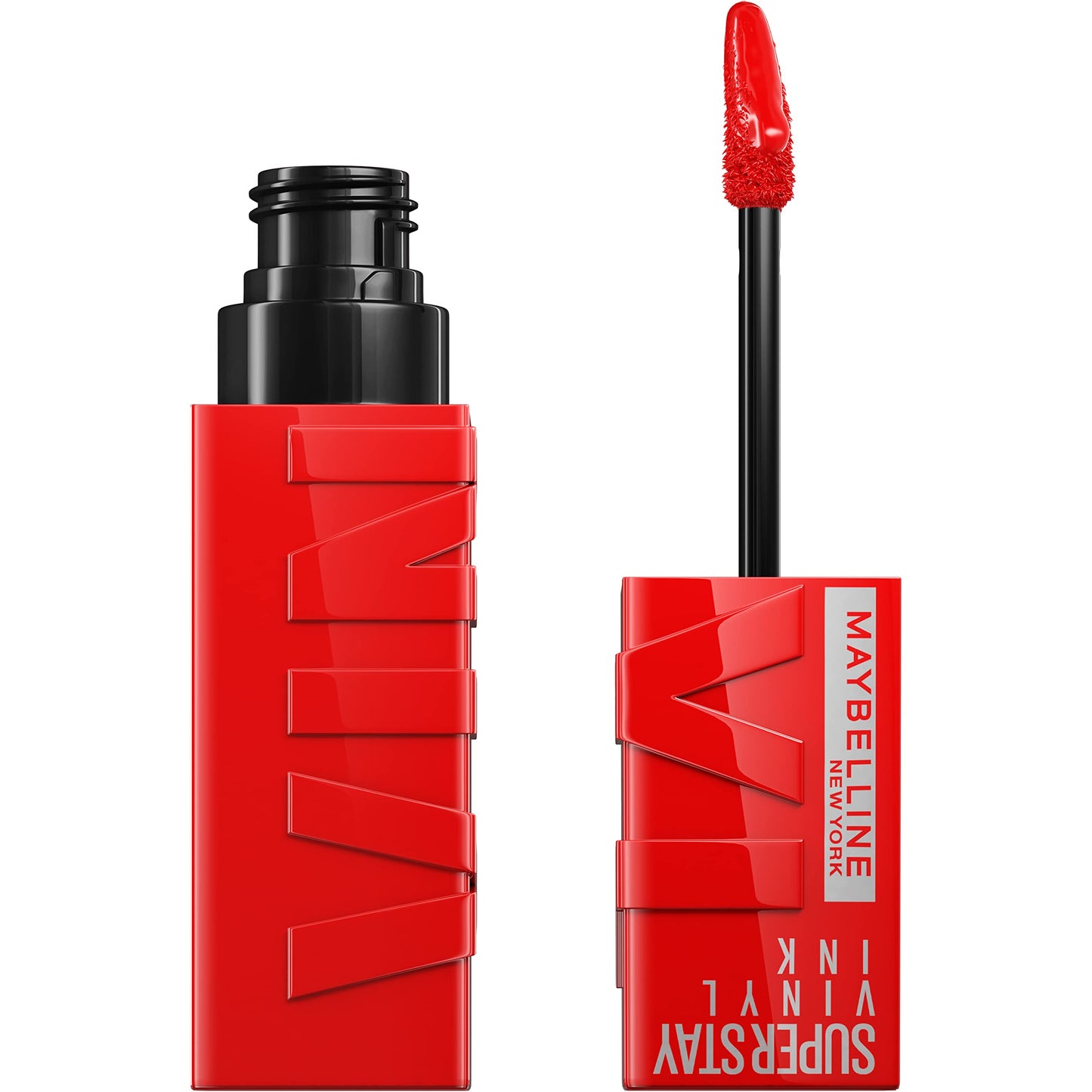 Maybelline Super Stay Vinyl Ink Longwear No-Budge Liquid Lipcolor Makeup, Highly Pigmented Color and Instant Shine, Cheeky, Rose Nude Lipstick, 0.14 fl oz, 1 Count