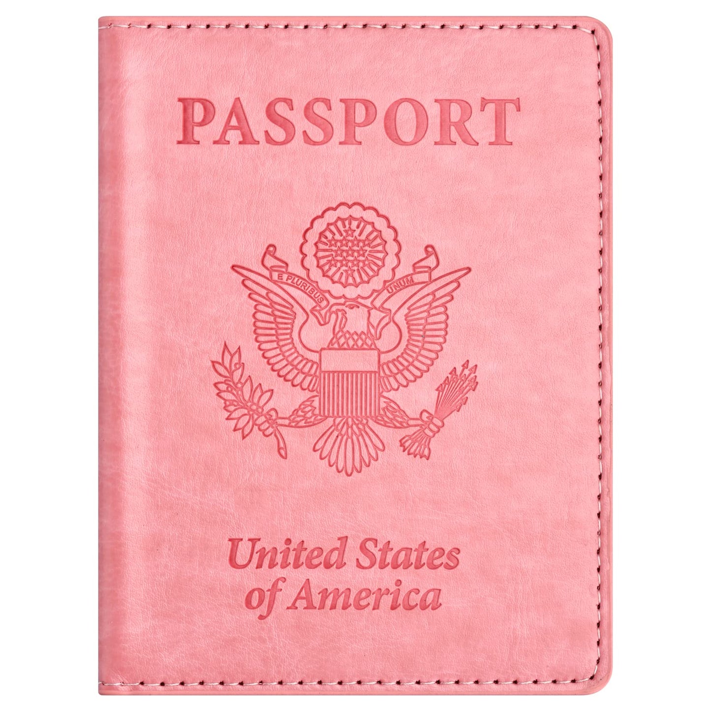 Eoehro Passport Holder for Travel Essentials, Passport Wallet Cover Case for Travel Must Haves Accessories,Passport Book Holders for Women and Men(brown)