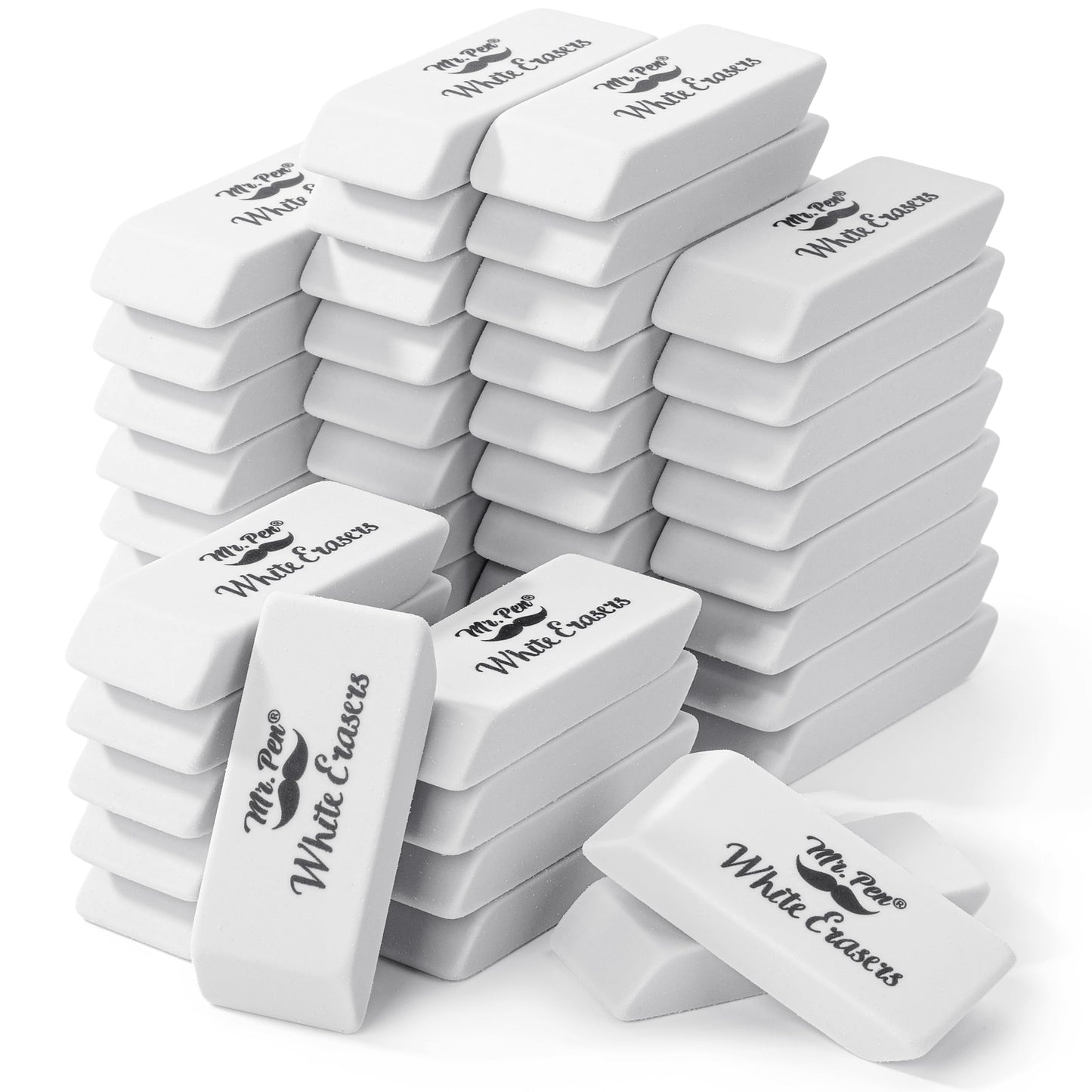Mr. Pen- Pink Pencil Erasers, 48 Pack, Pink Erasers, Eraser, Erasers for Drawing Eraser Pencil, Pencil Erasers, Back to School Supplies
