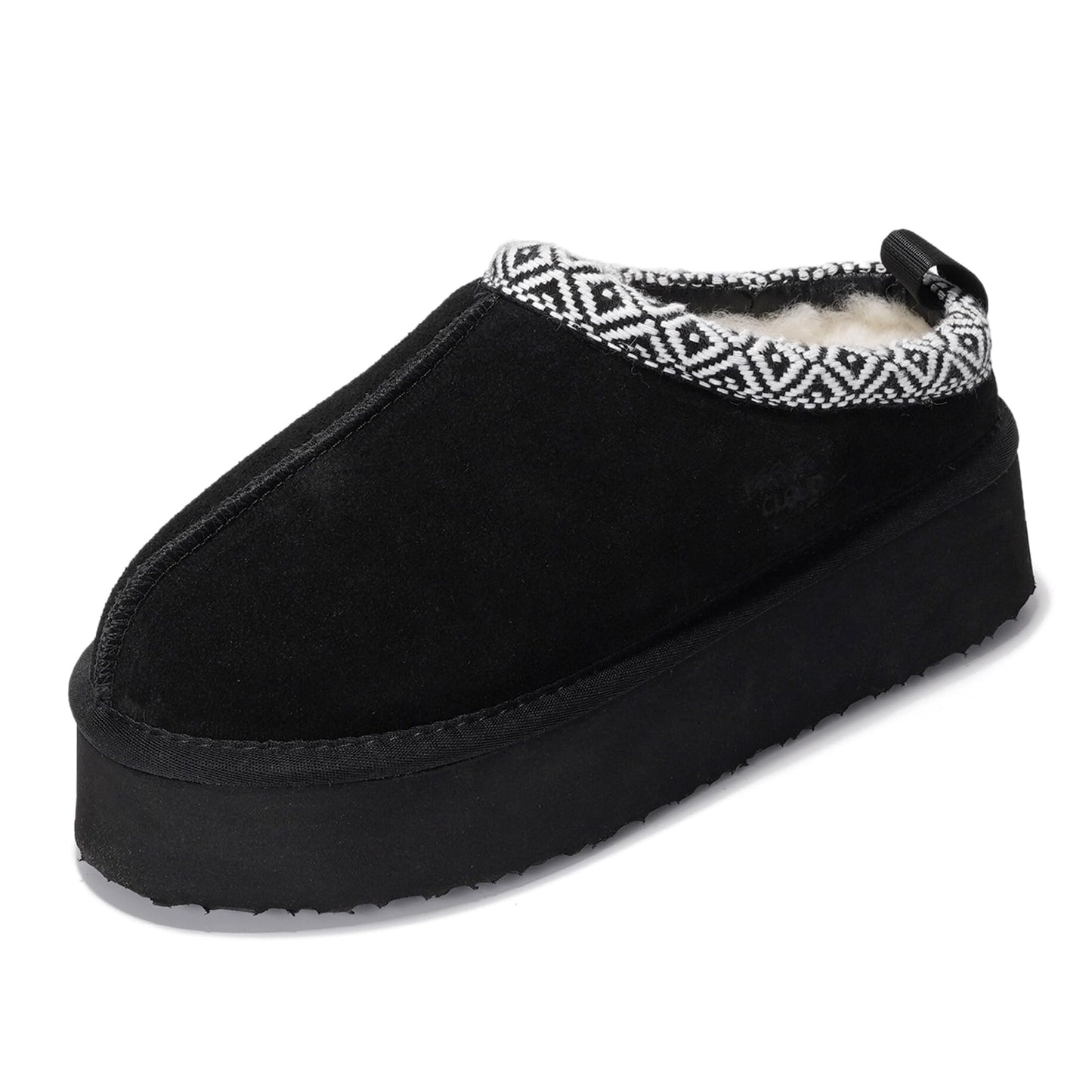 Project Cloud 100% Genuine Leather Platform Slippers for Women – Soft Memory Foam Womens Slippers & Supportive Clogs for Women 2025 – Cozy, Stylish Everyday Footwear (Sayre)