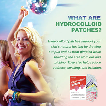 Star Pimple Patches for Face (400 Counts) Festival Beauty Party, Hydrocolloid Cute Acne Patches Cover Zits Blemishes, Zit Patches Spot Stickers Acid Tea Tree Oil,Zit Patches Pads for Skin Care