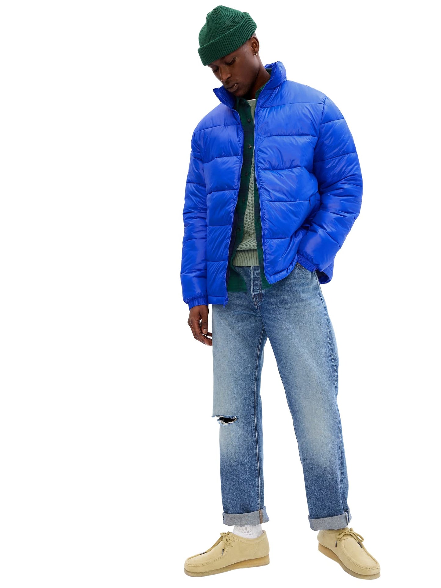 GAP Men's Midweight Puffer Jacket Coat