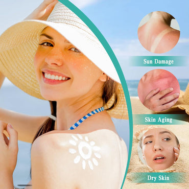 2PCS Relief Sun Organic Sunscreen SPF50+, Sunblock PA++++ Rice and Probiotics,Nourishing Skin Protection,Sun Moisturizing,KoreanSunscreen Skin Care