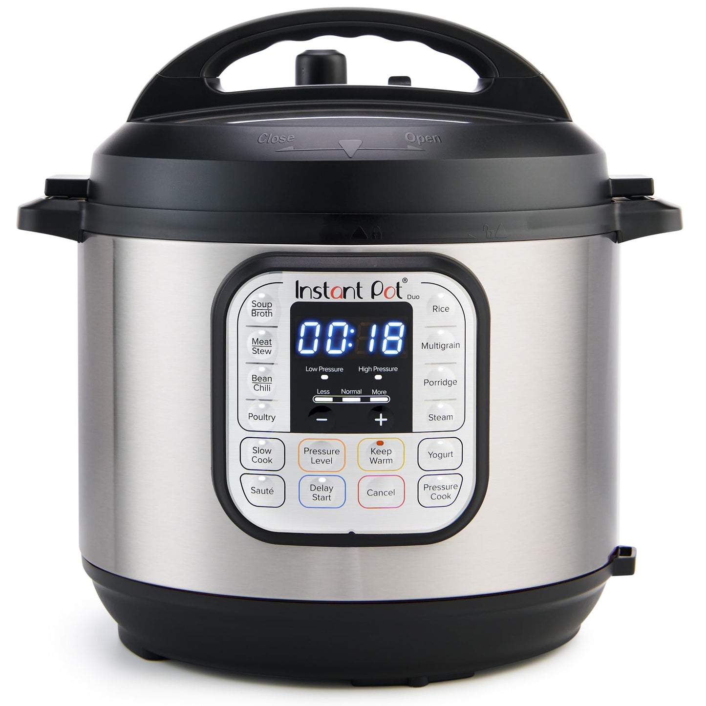 Instant Pot 7.5QT RIO Wide, 7-in-1 Electric Multi-Cooker, Pressure Cooker, Slow Cook, Rice, Steamer, Sauté, Yogurt & Warmer, Wide Base, Large Searing Base, WhisperQuiet Steam Release