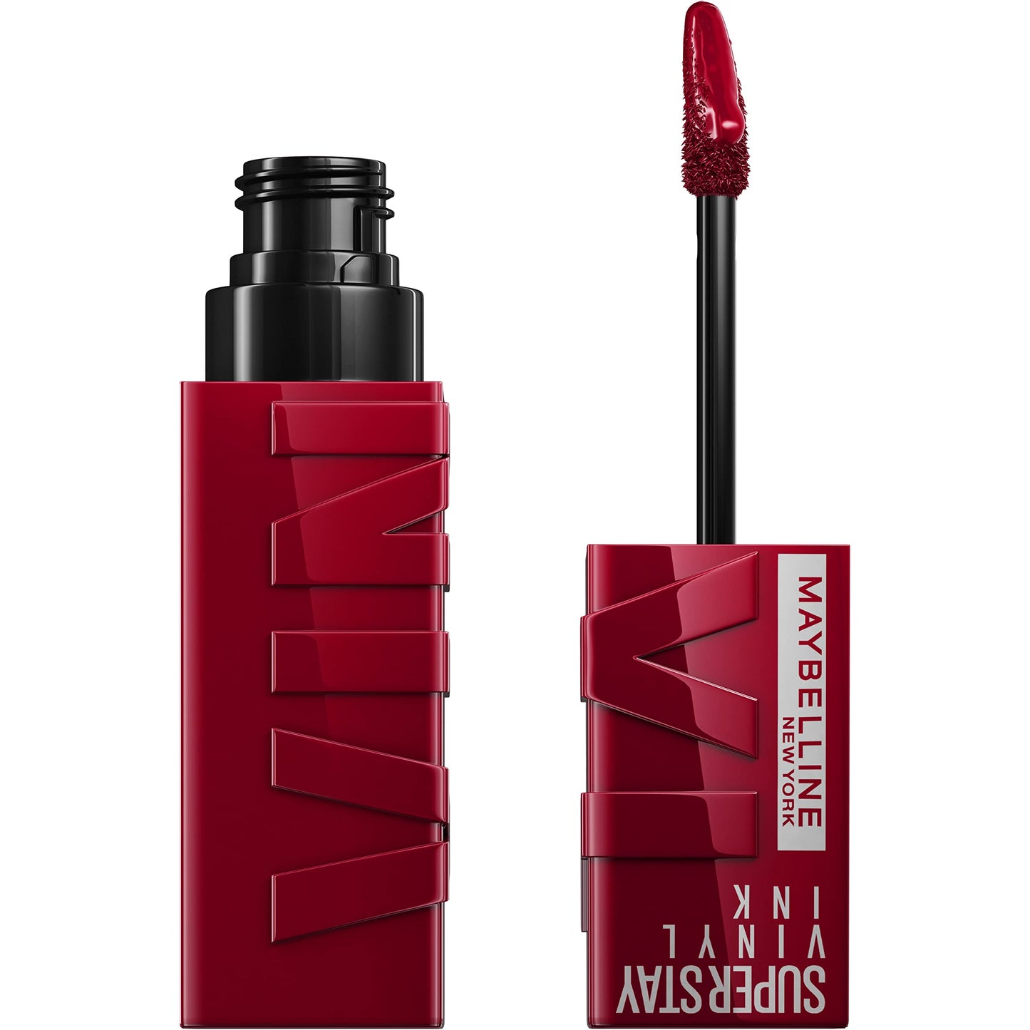 Maybelline Super Stay Vinyl Ink Longwear No-Budge Liquid Lipcolor Makeup, Highly Pigmented Color and Instant Shine, Cheeky, Rose Nude Lipstick, 0.14 fl oz, 1 Count