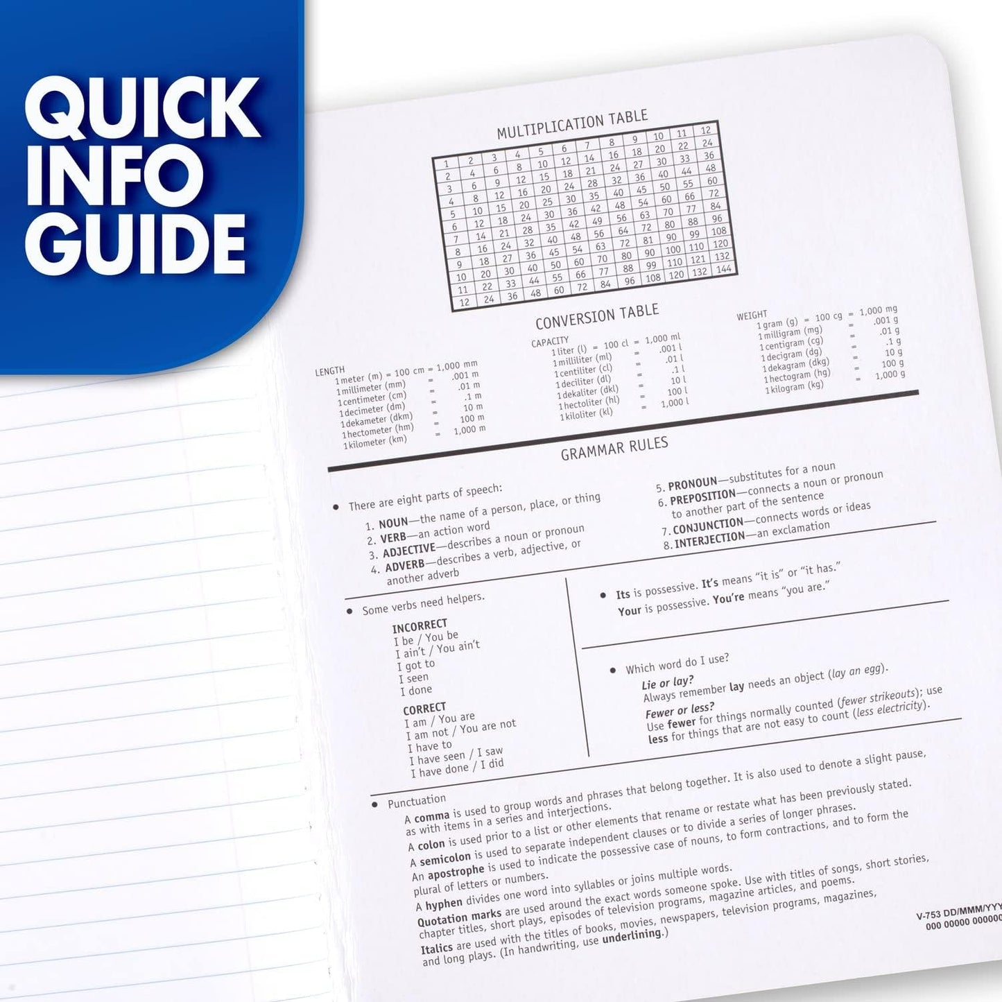 Mead Composition Notebook, 12 Pack, College Ruled Paper, 7-1/2" x 9-3/4", 100 Sheets per Comp Book, Black Marble (72938)