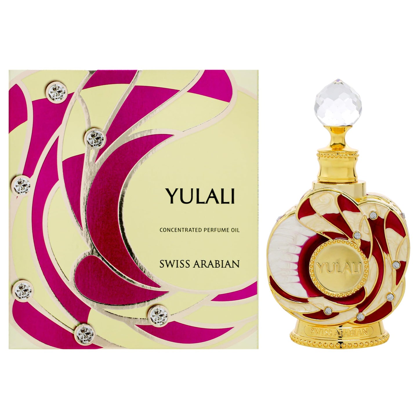Swiss Arabian Layali - Luxury Products From Dubai - Long Lasting And Addictive Personal Perfume Oil Fragrance - A Seductive Signature Aroma - 0.5 Oz