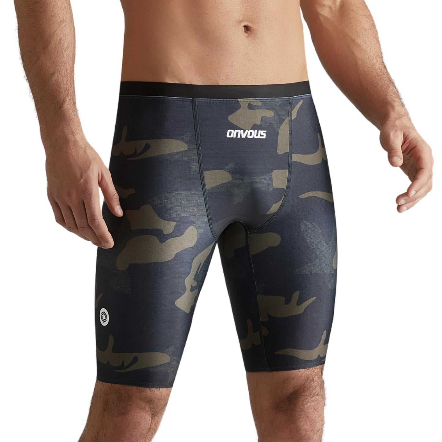 Onvous Swim Jammers for Men | Men's Athletic Swimwear Jammer | Mens Jammer for Swimming | Mens Swim Jammers Size 28-38