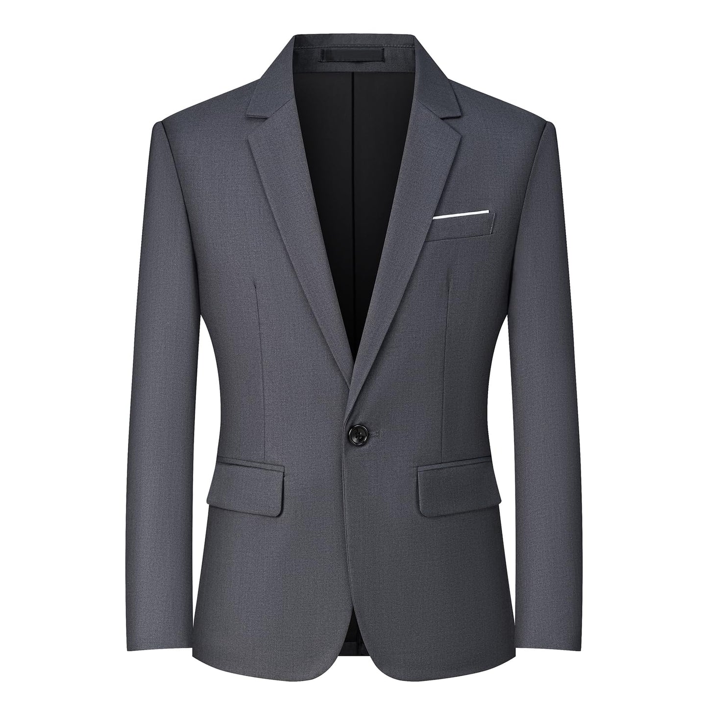 Mylldey Mens Blazers Slim Fit Business Casual Men Suit Sport Coat One Button Travel Blazer Lightweight Suit Jacket