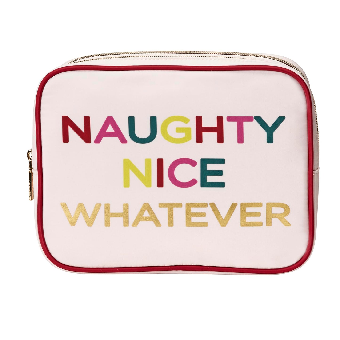Conair Makeup Bag - Travel Toiletry Bag - Cosmetic Bag - Toiletry Bag for Women - Double Zip Organizer - Pink Palm Print
