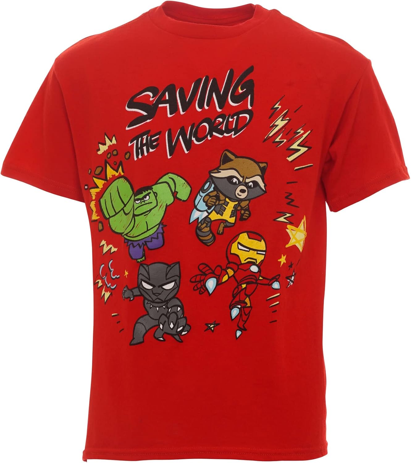 Marvel Avengers Spider-Man Iron Man Thor 3 Pack T-Shirts Toddler to Big Kid