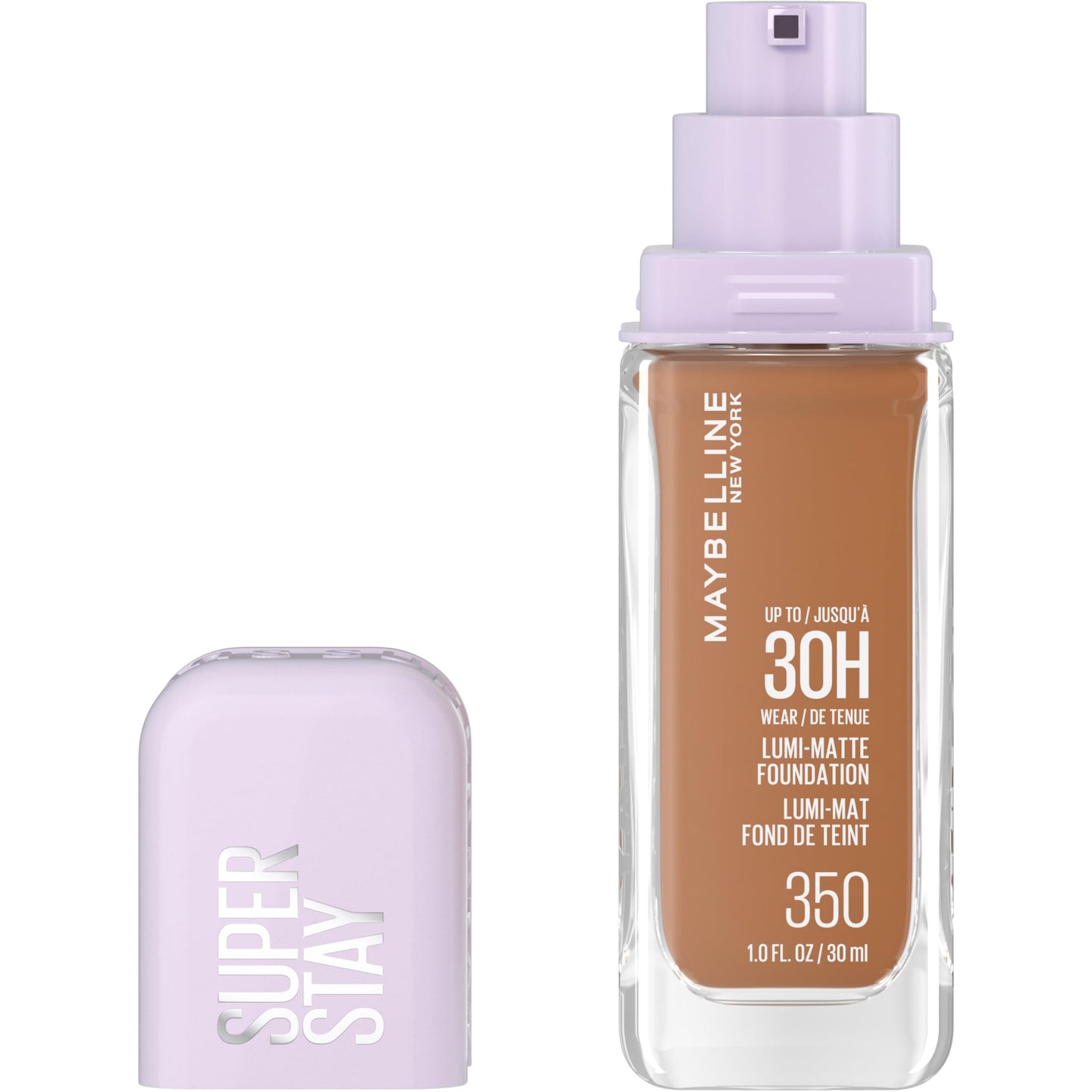 Maybelline Super Stay Lumi-Matte Foundation, Lightweight and Buildable Full Coverage Foundation Makeup For Up To 30HR Wear, 120, 1 Count