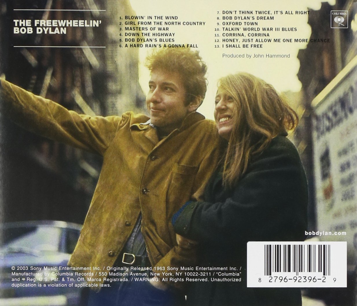 The Freewheelin' Bob Dylan