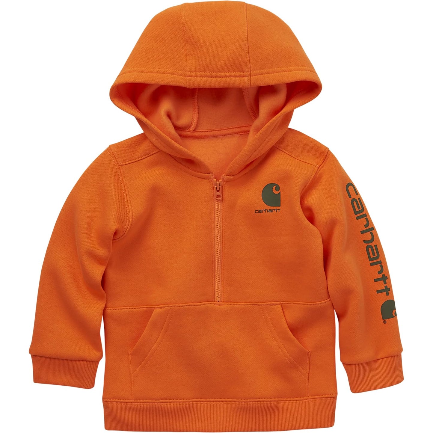 Carhartt Kid's CA6273 Long-Sleeve Half-Zip Sweatshirt - Boys
