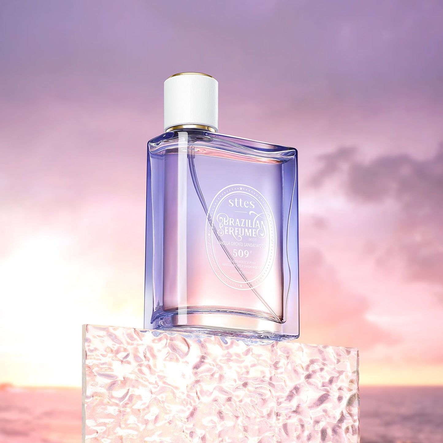 Perfume 602# (Irresistible Sunshine) - Eau de Perfume 100ml (3.4fl oz) Vanilla Gourmet Tune (Caramel Vanilla Flavor)