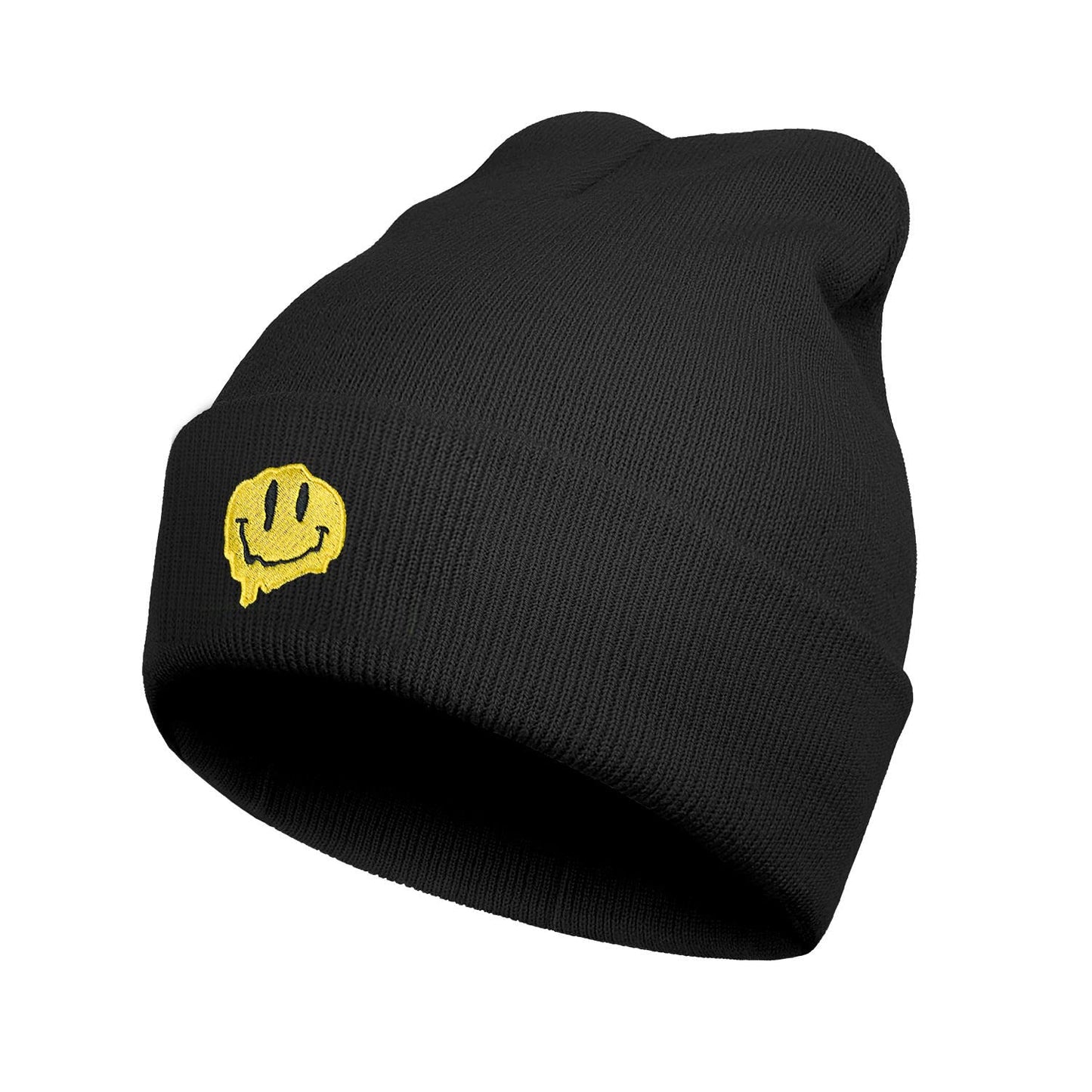 Cool Graphic Beanie for Men and Women - Black