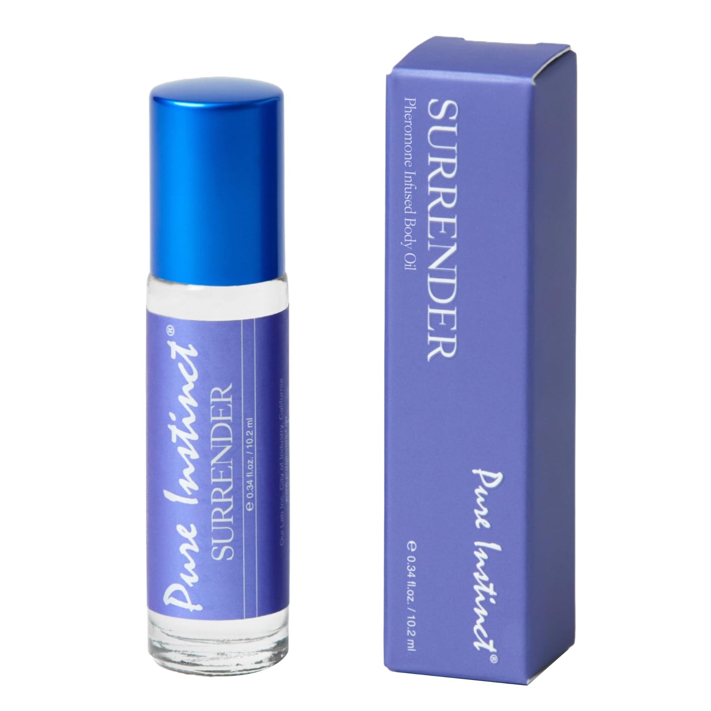 Pure Instinct Roll-On - The Original Pheromone Infused Essential Oil Perfume Cologne - TSA Ready (The Original - Unisex)