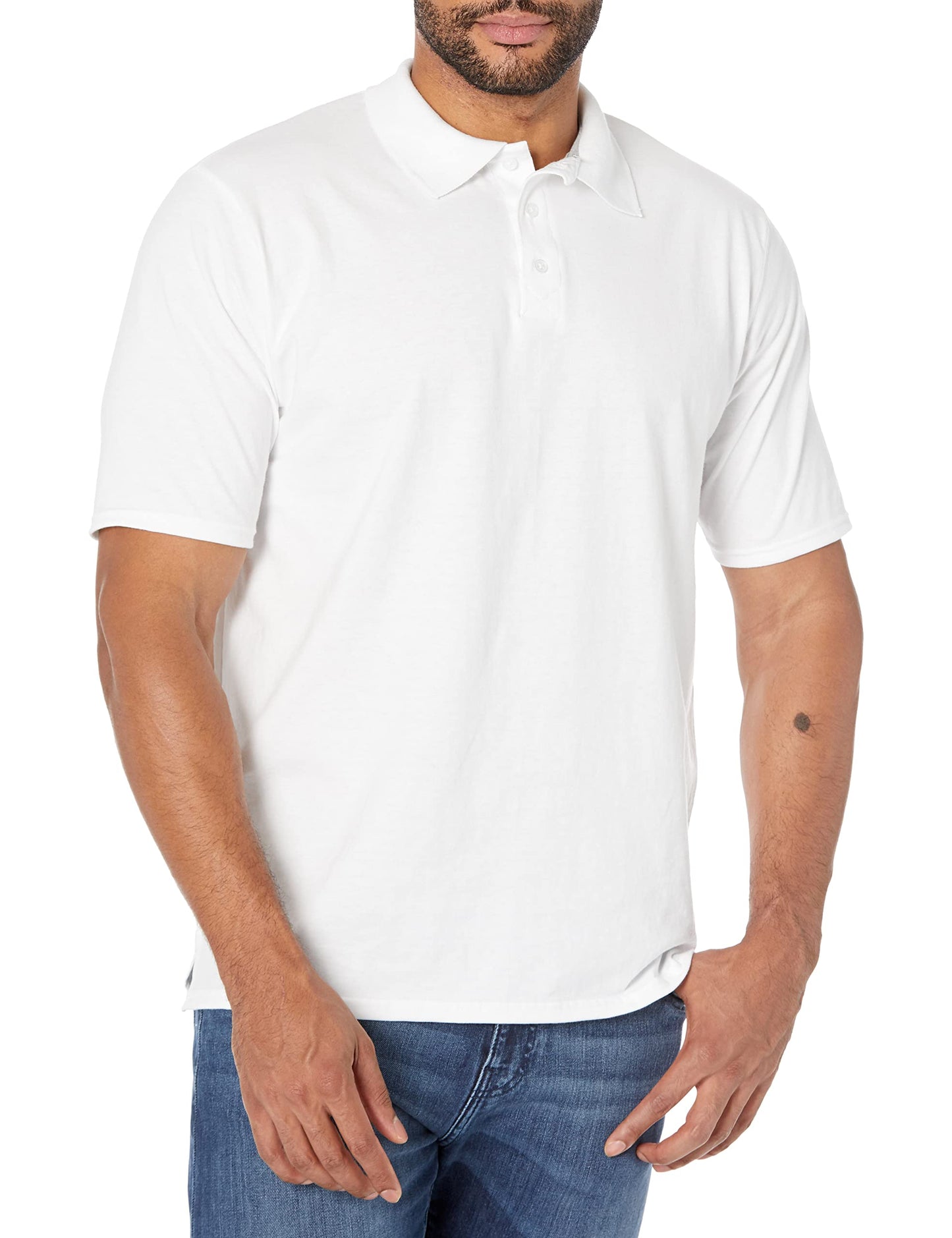 Hanes Men's Short Sleeve X-Temp Performance Polo