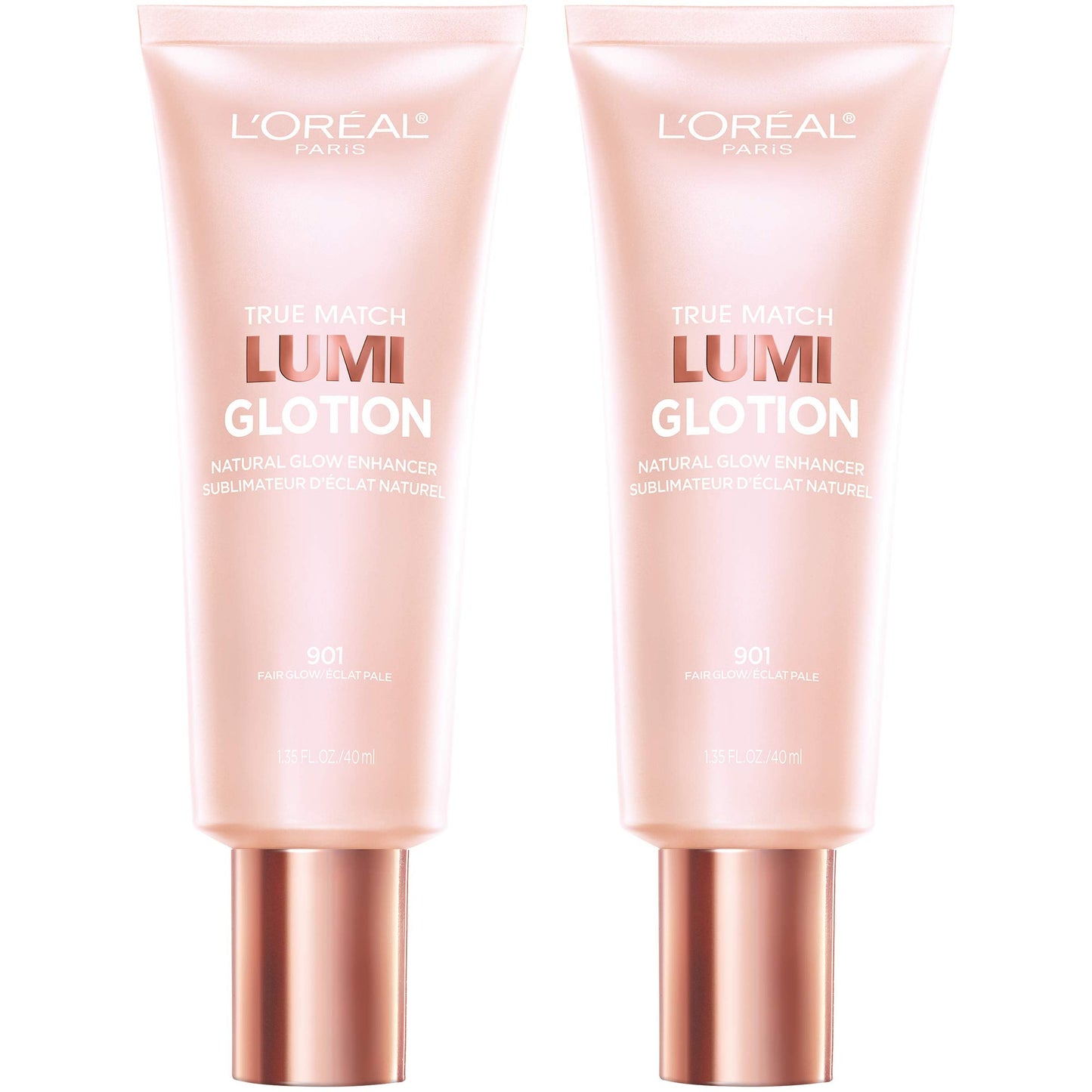 L'Oreal Paris Makeup True Match Lumi Glotion, Natural Glow Enhancer, Illuminator Highlighter, Bronzing Drops For a Sun-Kissed Glow, 902 Light
