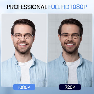 EMEET 1080P Webcam with Microphone, C960 Web Cam, 2 Mics, 90° FOV, USB Type-A & A-to-C Adapter, Plug&Play Computer Camera for Online Calling, Zoom/Teams/Facetime, Switch 2 Camera Support, 2025 Version