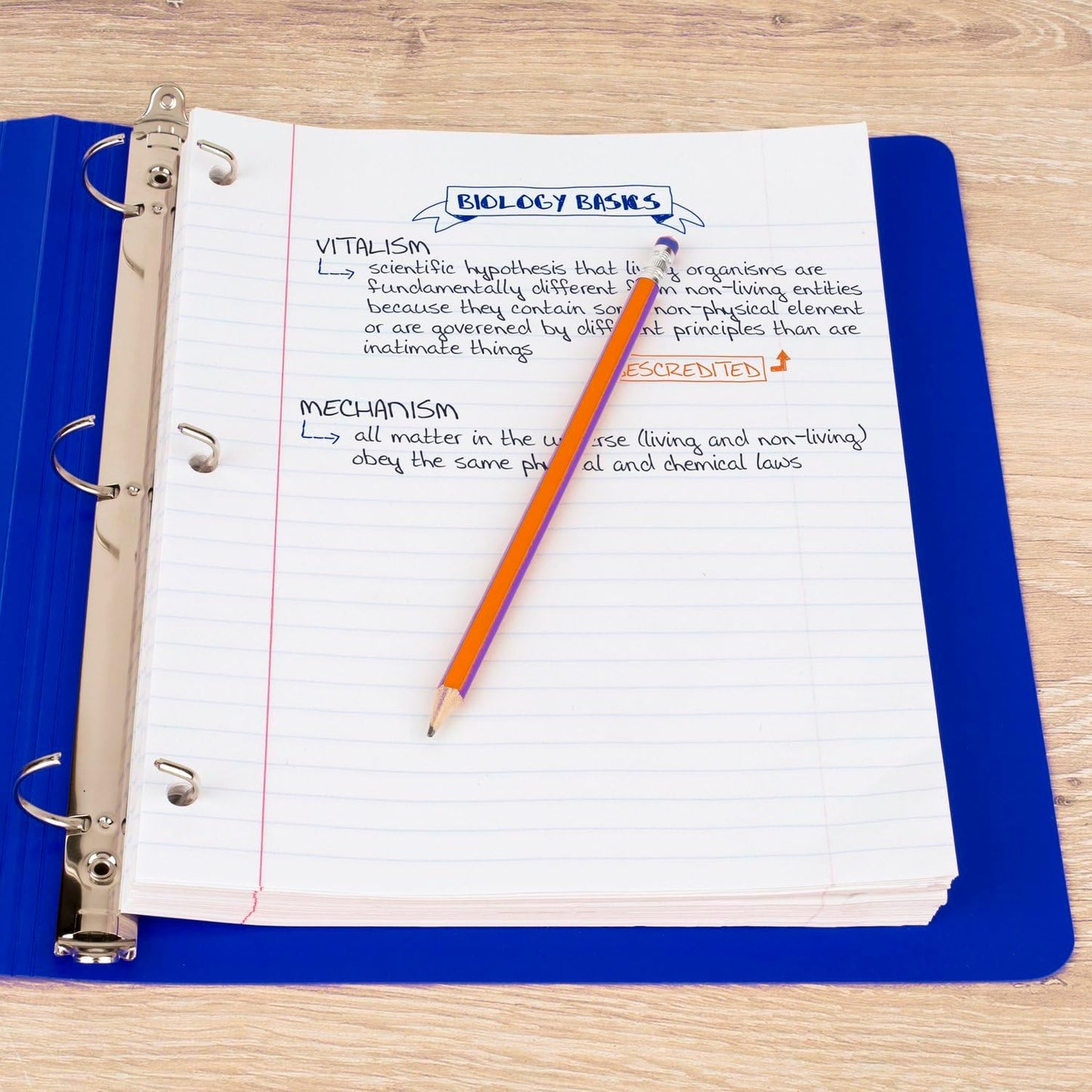 Mead Loose Leaf Paper, Wide Ruled Filler Notebook Paper, 8" x 10-1/2", 200 Sheets, Fits 3-Ring Binder (15200)