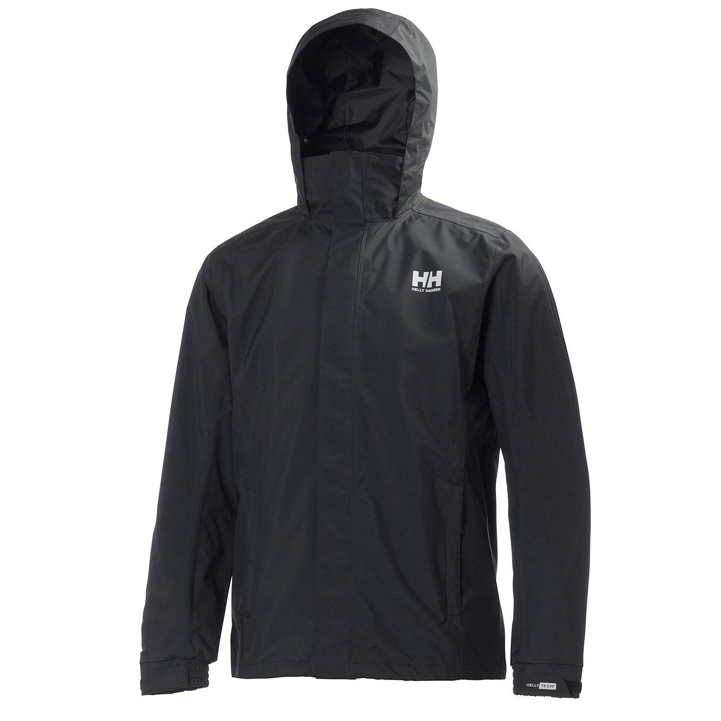 Helly Hansen Men's Dubliner Jacket Waterproof, Windproof, Breathable Shell Rain Coat with Packable Hood